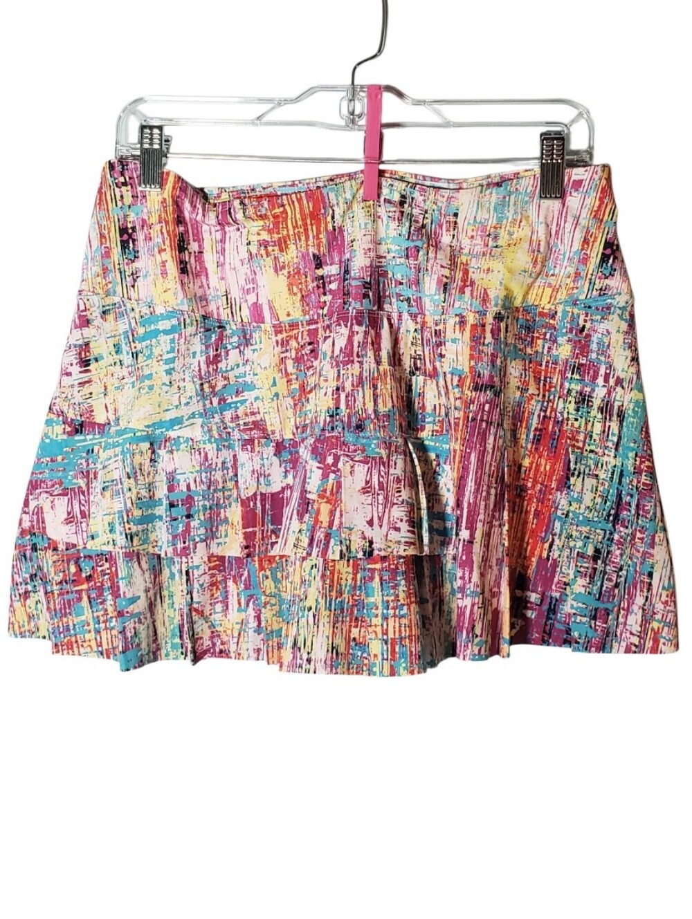 Fila Lou Multicolor Pleated Tennis Skirt Skort Tennis Preppy L Athleticwear Play